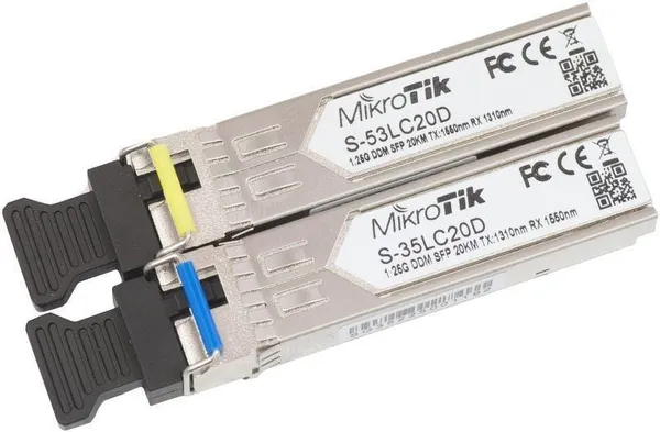 Transceiver SFP MIKROTIK S-3553LC20D Conector LC