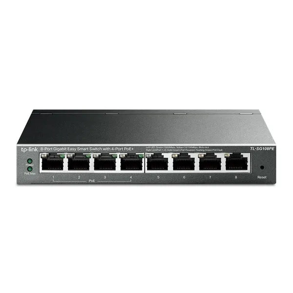 Switch TP-LINK TL-SG108PE 8 Port 10/100/1000 Mbps