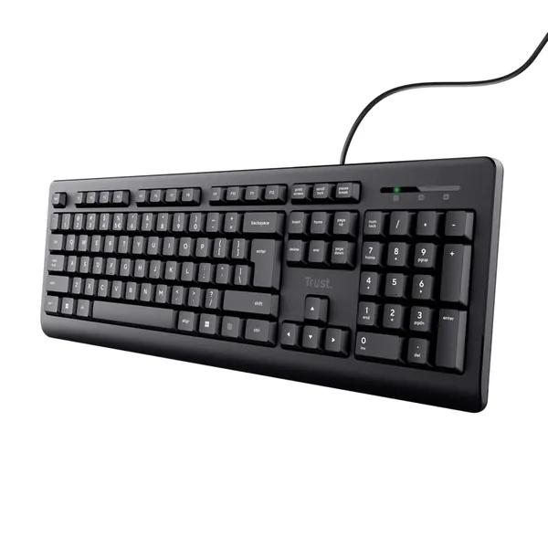 Tastatură PC TRUST Cu Fir Negru TR-24639 - imagine 2