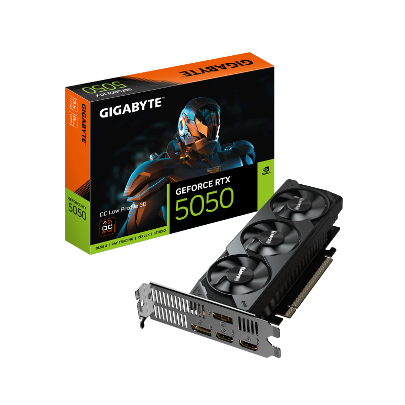 Placă Video GIGABYTE GeForce RTX 5050 OC Low Profile 8GB GDDR6