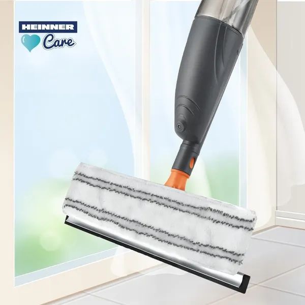 Rezervă Geamuri HEINNER Mega Clean Microfibră 34x17 cm - imagine 3