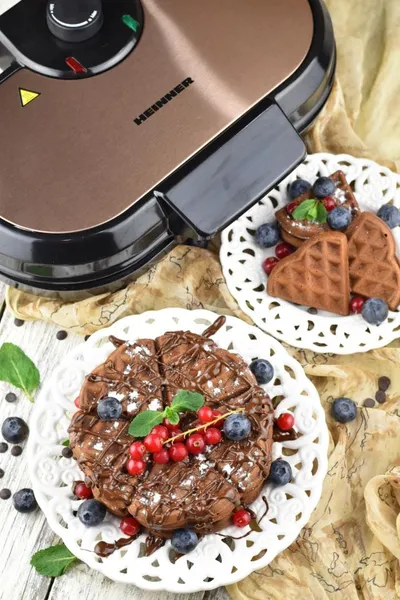 Aparat de făcut gofre HEINNER HWF-1000CR 1000 W - imagine 5
