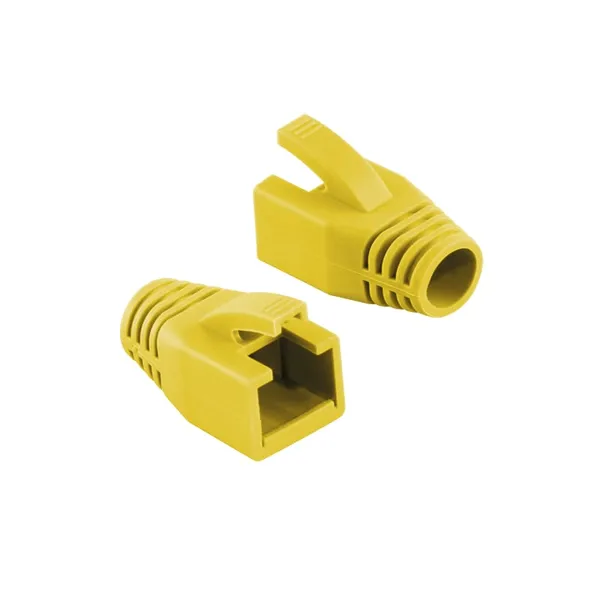 Manson mufe RJ-45 LOGILINK MP0035Y Cat6 50 bucăți galben
