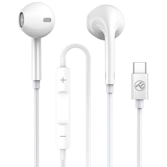 Casti In-Ear TELLUR Basic Urbs Type-C Alb TLL162272
