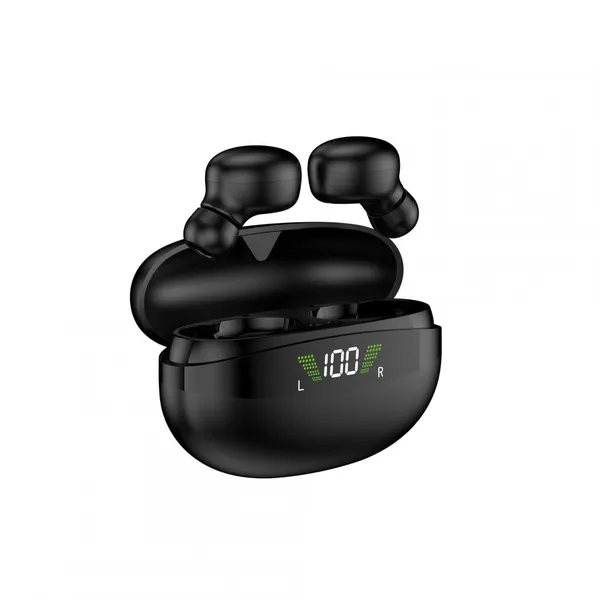 Căști Wireless AKAI BTE-J350 Bluetooth 5.3 Negru - imagine 3