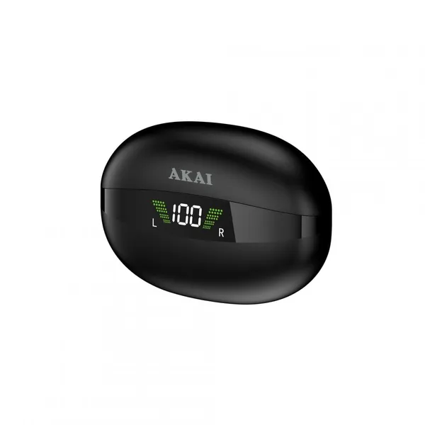 Căști Wireless AKAI BTE-J350 Bluetooth 5.3 Negru - imagine 2