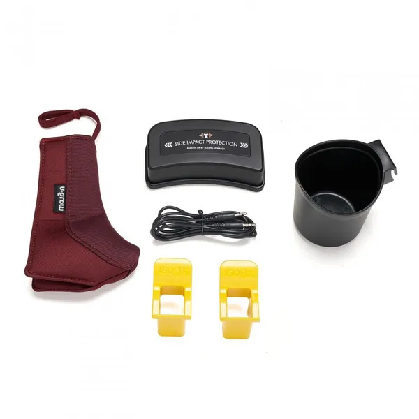 Scaun Auto U-GROW Goldfix Plus I-Size Isofix Roșu - imagine 13