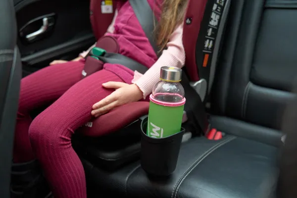 Scaun Auto U-GROW Goldfix Plus I-Size Isofix Roșu - imagine 15