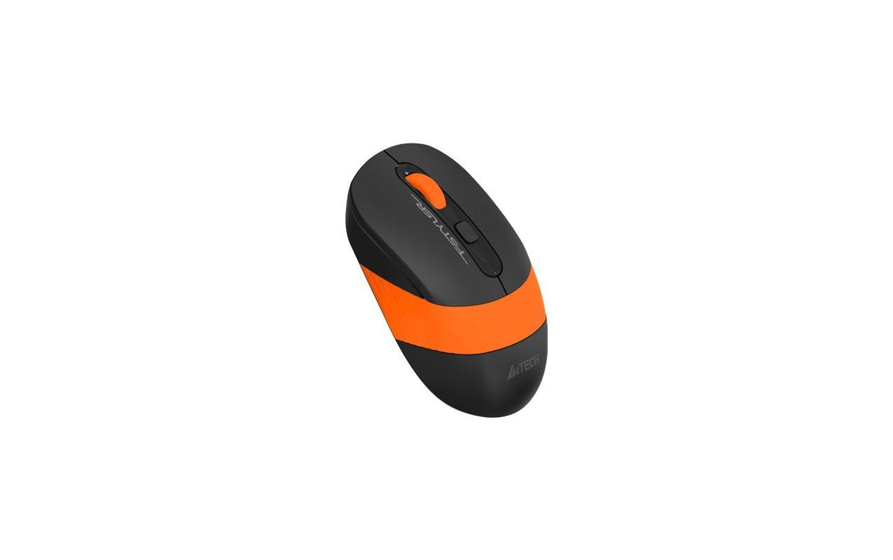 Mouse Gaming A4TECH FG10 Wireless 2000 DPI Negru-Portocaliu - imagine 3