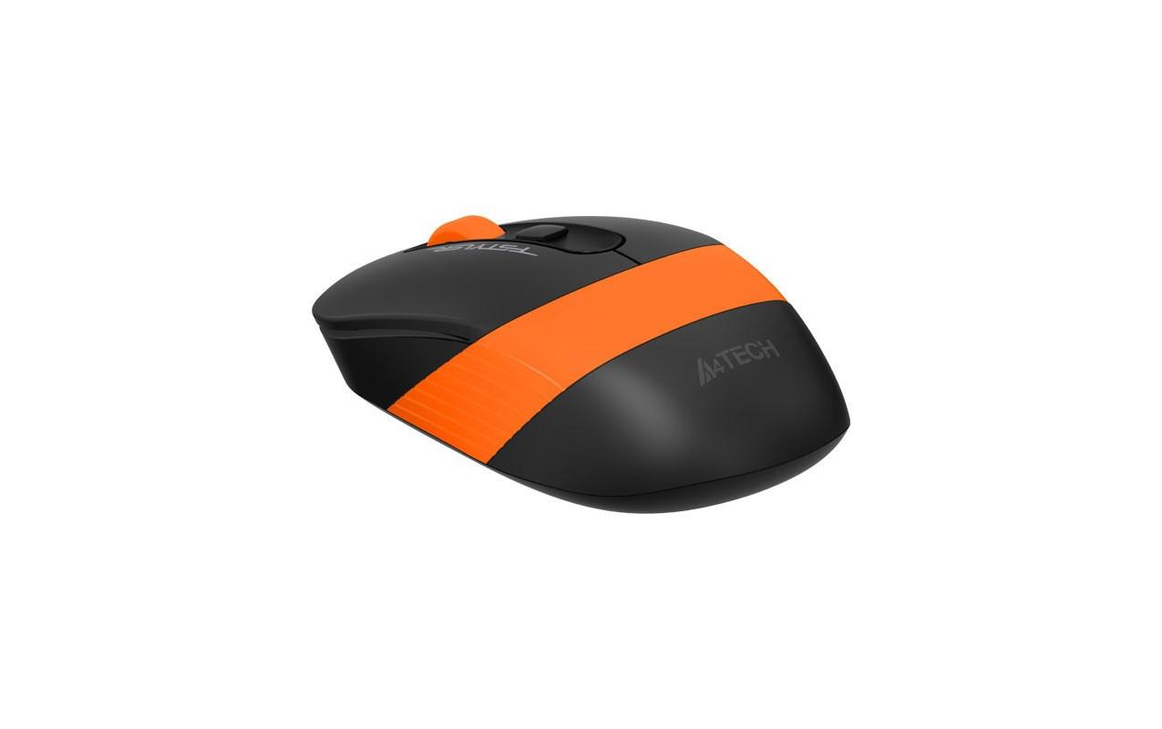 Mouse Gaming A4TECH FG10 Wireless 2000 DPI Negru-Portocaliu - imagine 4