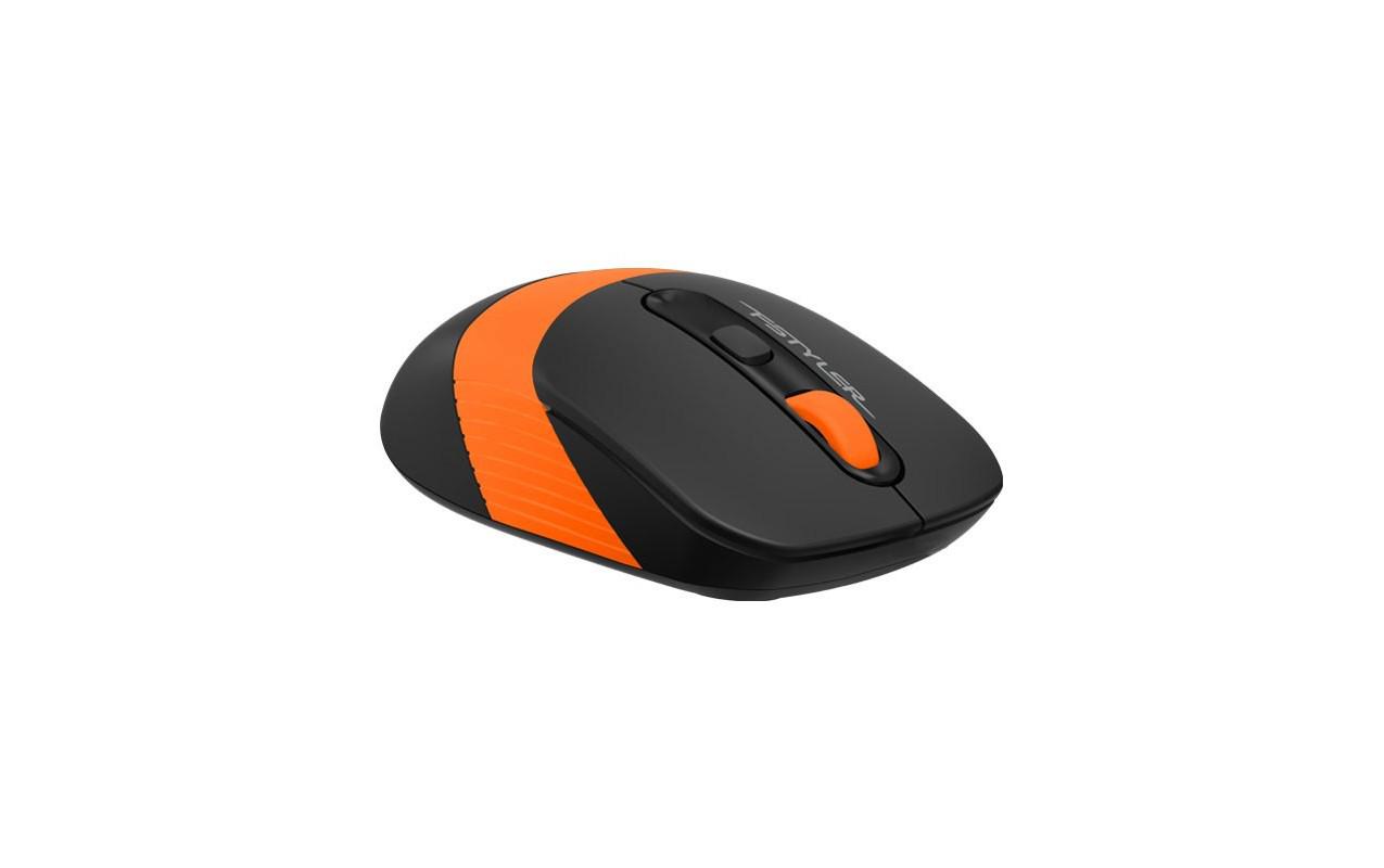 Mouse Gaming A4TECH FG10 Wireless 2000 DPI Negru-Portocaliu - imagine 2