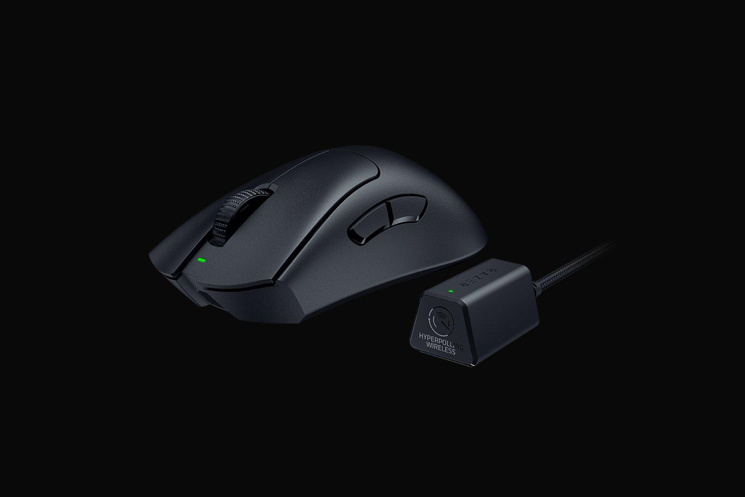 Mouse RAZER DeathAdder V3 Pro Wireless 30000 DPI Negru - imagine 2