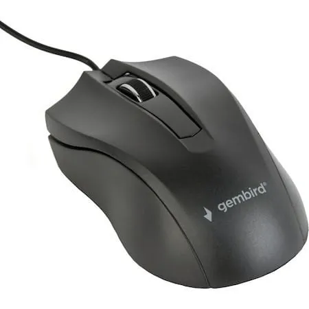 Mouse GEMBIRD MUS-3B-01 Optic USB Negru