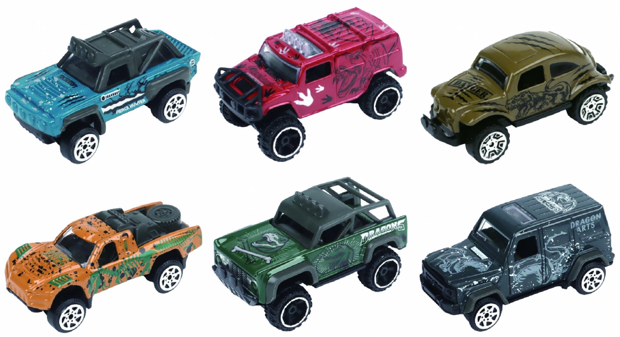 Set Mașinuțe CEVODLE Die Cast 3 bucăți Scară 1/64 - imagine 3