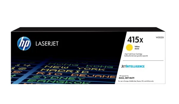 Toner HP 415X Galben W2032X Original 6000 Pagini - imagine 2