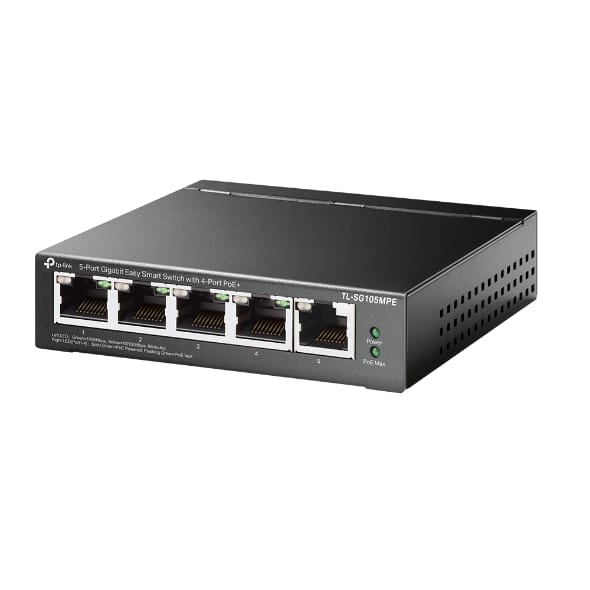 Switch TP-LINK TL-SG105MPE 5-Port Gigabit 4×PoE+ 120W