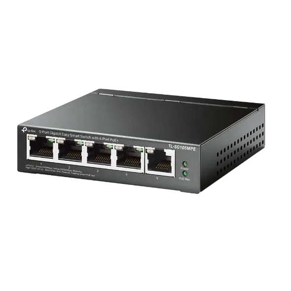 Switch TP-LINK TL-SG105MPE 5-Port Gigabit 4×PoE+ 120W