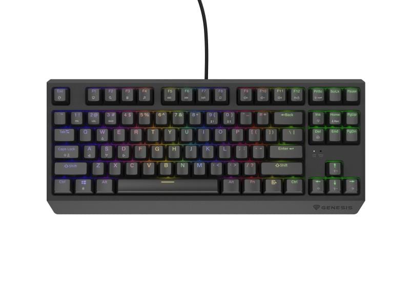 Tastatură Gaming GENESIS Thor 230 TKL Mecanică RGB Negru