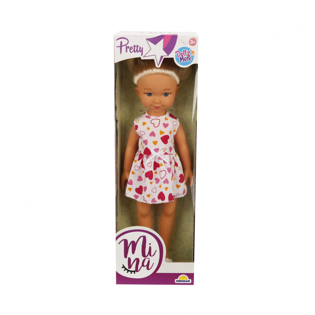 Păpușă SUNMAN Mina cea Drăguță 35 cm - imagine 2