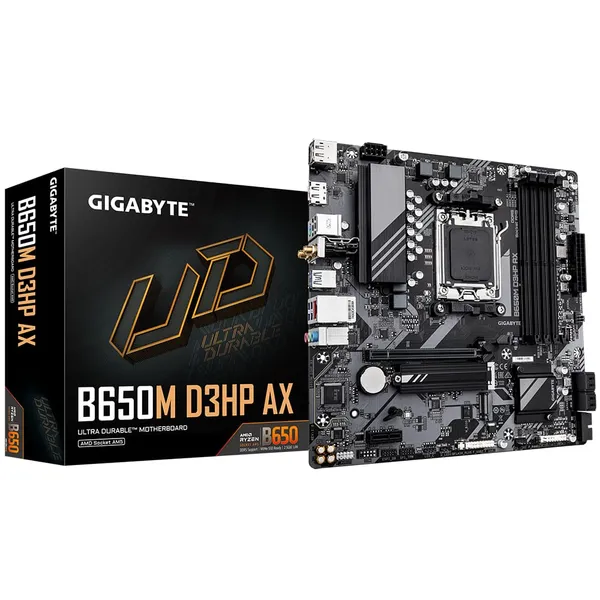 Placă de bază GIGABYTE B650M D3HP AX AM5 mATX