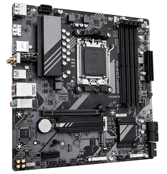 Placă de bază GIGABYTE B650M D3HP AX AM5 mATX - imagine 2