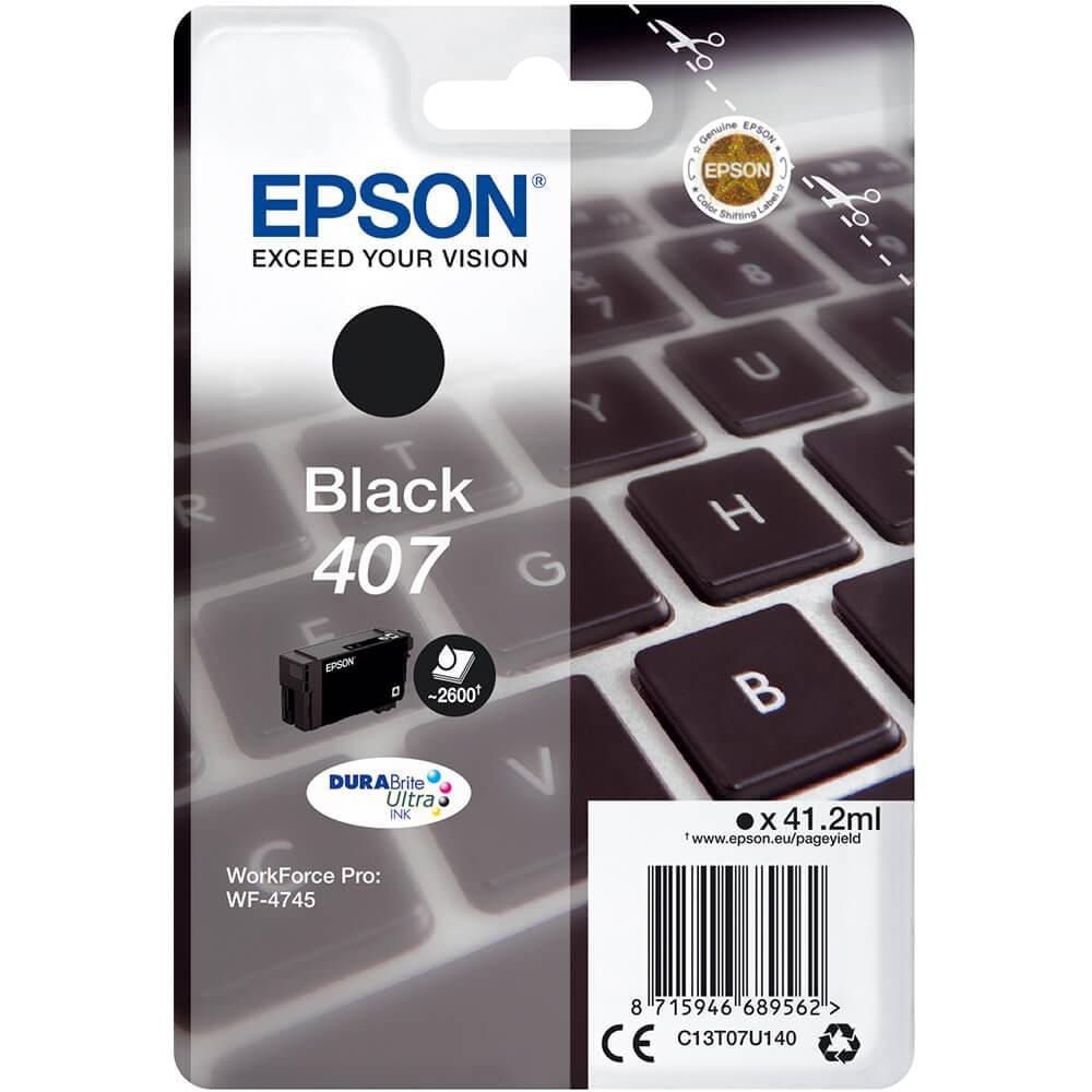 Cartuș Cerneală EPSON C13T07U140 Negru 2.6k