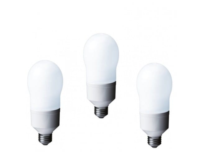 Set 3 becuri fluorescent PANASONIC EFA24E672V-3 24W Alb Rece E27 Oval