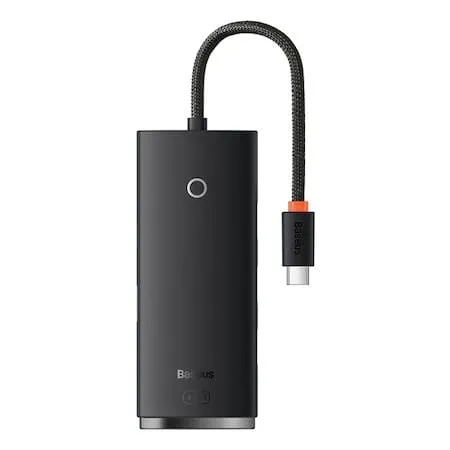 Hub USB BASEUS Lite WKQX030301 4xUSB 3.0 Negru