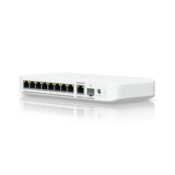 Switch UBIQUITI USW-Flex-2.5G-8 PoE 8 Porturi 2.5/1 GbE 60 Gbps