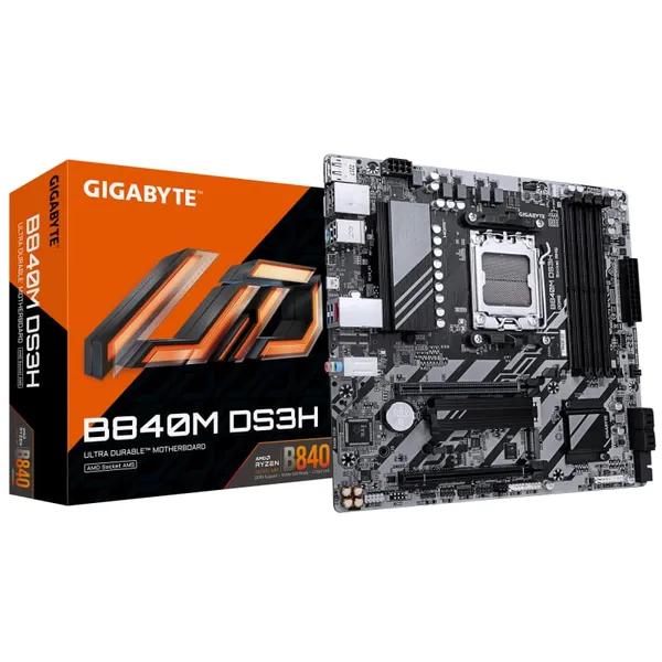 Placă de bază GIGABYTE B840M DS3H AM5 mATX