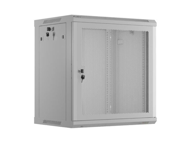 Dulap Rack LANBERG Perete 12U 600x450 Ușă Perforată Gri WF01-6412-23S