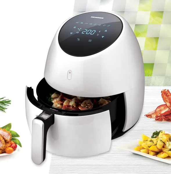 Friteuză cu aer cald HEINNER HAF-B2000WH 2000W 5L - imagine 4