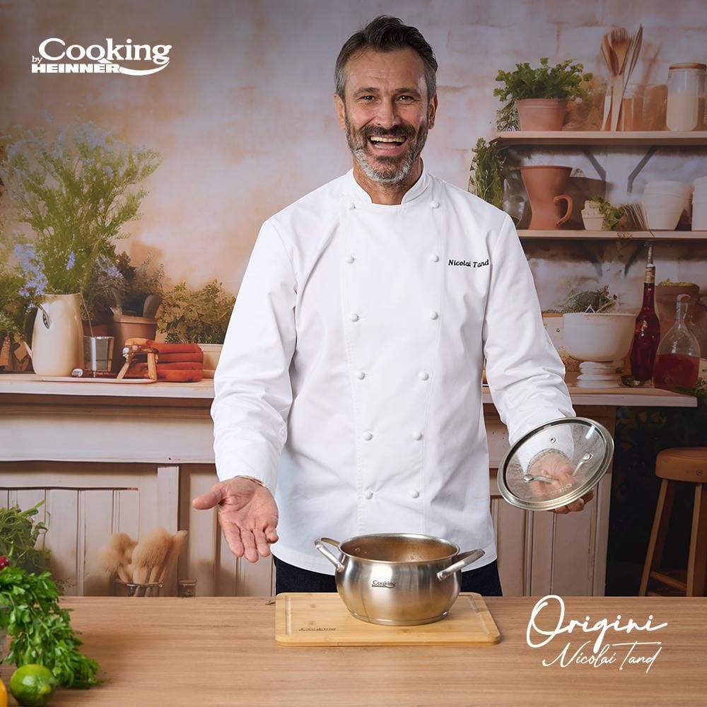 Semioală HEINNER Cooking by Nicolai Tand Origini 3.3L Inox 20x11cm
