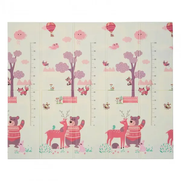 Covor de Joacă U-GROW Spumă Pliabil 180x200 cm 2 Fețe UG-F10180 - imagine 5