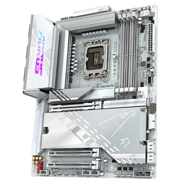 Placă de bază GIGABYTE Z890 AORUS PRO ICE LGA1851 ATX Alb - imagine 4