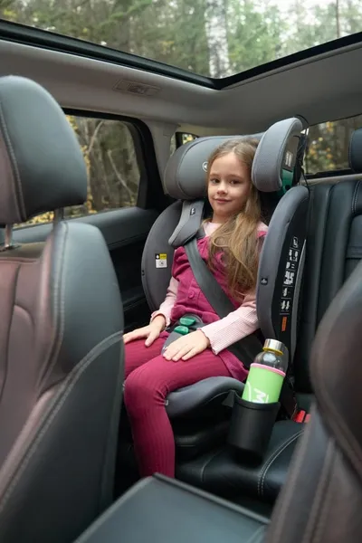 Scaun auto U-GROW Goldfix Plus Isofix Gri Bluetooth - imagine 13