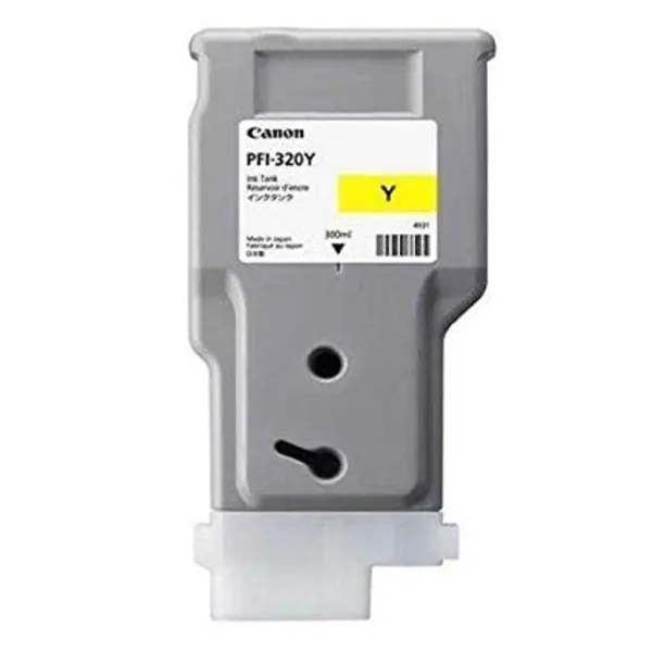 Cartuș Cerneală CANON PFI-320Y Yellow 300ml - imagine 2