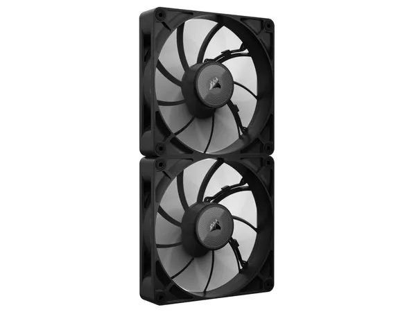 Ventilator Carcasa CORSAIR iCUE LINK RX140 MAX 140 mm Negru 2 Bucăți