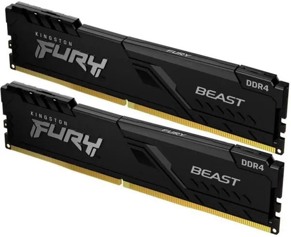 Memorie RAM KINGSTON Fury Beast Black DDR4 16GB 3200MHz CL16 Dual Channel
