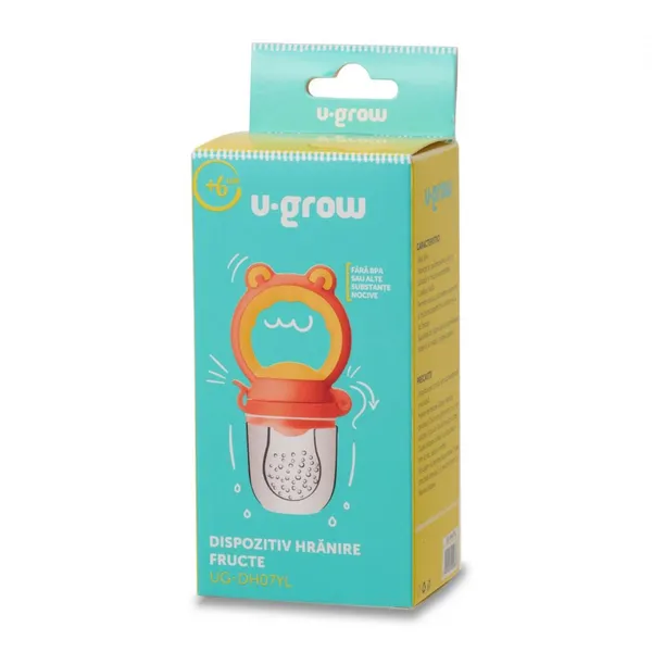 Suzetă Fructe și Legume U-GROW UG-DH07YL Silicon - imagine 4