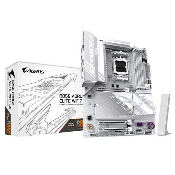 Placă de bază GIGABYTE B850 AORUS ELITE WIFI7 ICE AM5 DDR5
