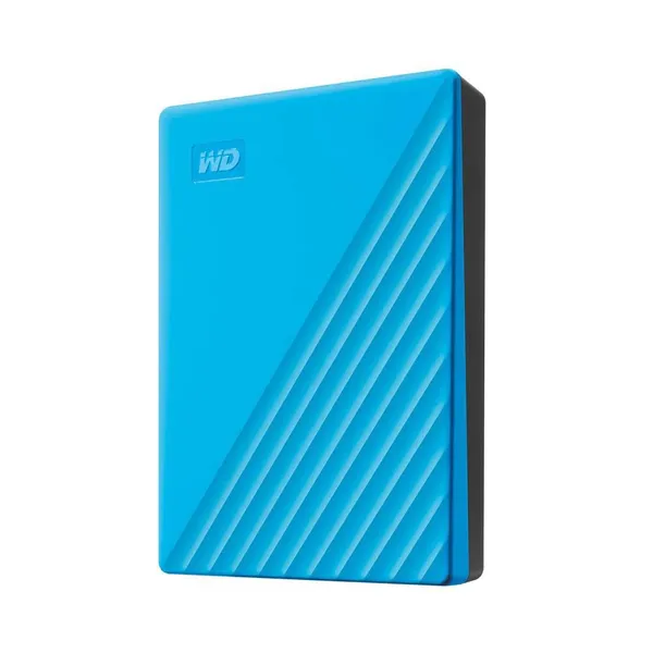 HDD Extern WD My Passport 4 TB 2.5 inch USB 3.2 Albastru - imagine 2