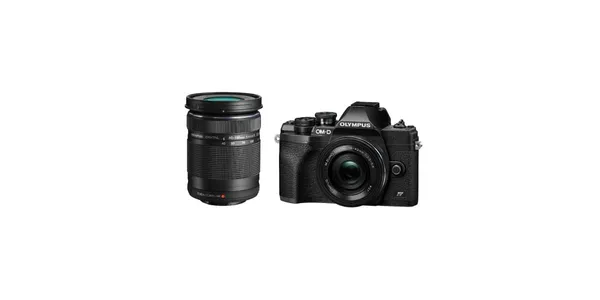 Cameră foto OLYMPUS E-M10 IV 20.3MPx 4K Double Zoom Kit