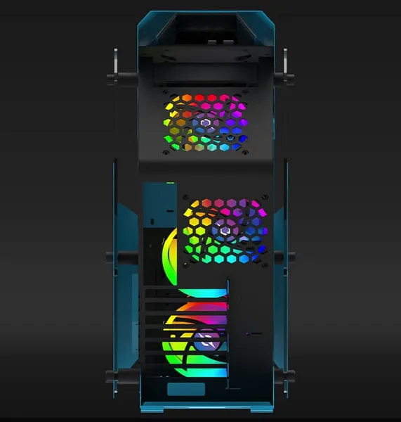 Carcasă PC AQIRYS Procyon Mid Tower Albastru - imagine 5