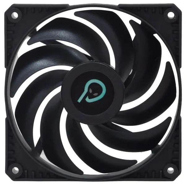 Ventilator PC SPACER SPFC-120-3P 120mm Negru - imagine 2