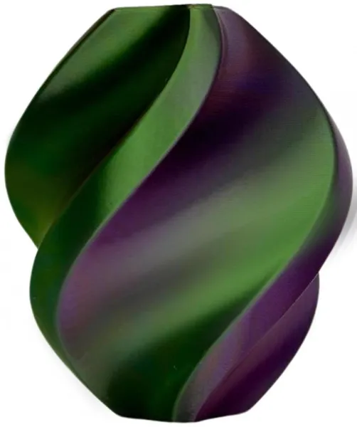 Filament 3D PROFESSIONAL LAB PLA Silk Royal Blossom Tri-Color 1.75mm 1kg - imagine 2