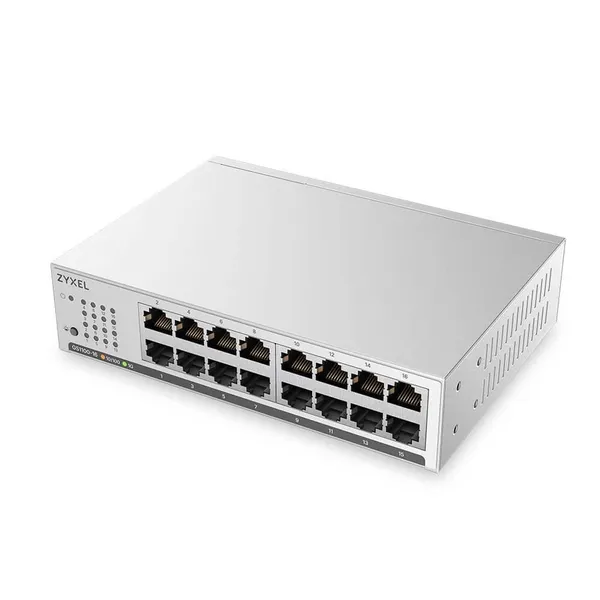Switch ZYXEL GS1100-16 16 Porturi Gigabit Ethernet Unmanaged V4