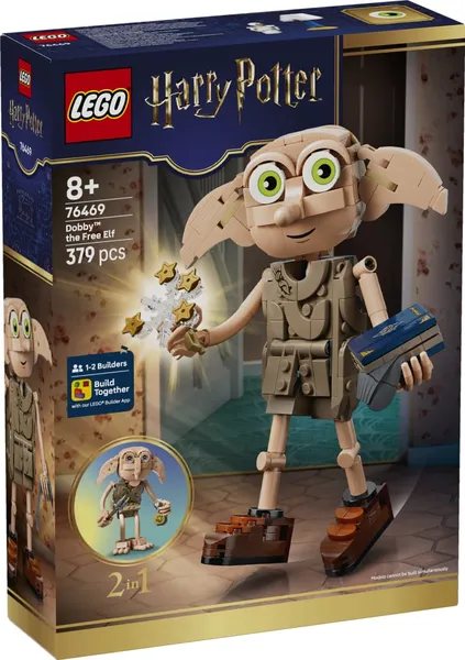 Set Construcție LEGO 76469 Dobby Spiridușul Liber - imagine 3