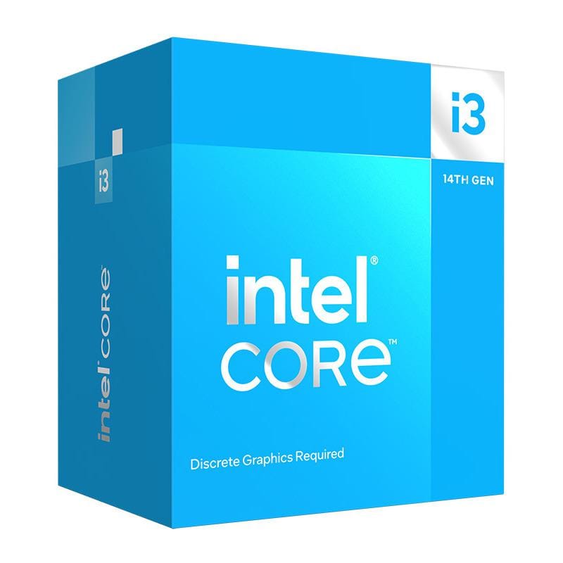 Procesor INTEL Core i3-14100F Raptor Lake 3.5 GHz LGA1700