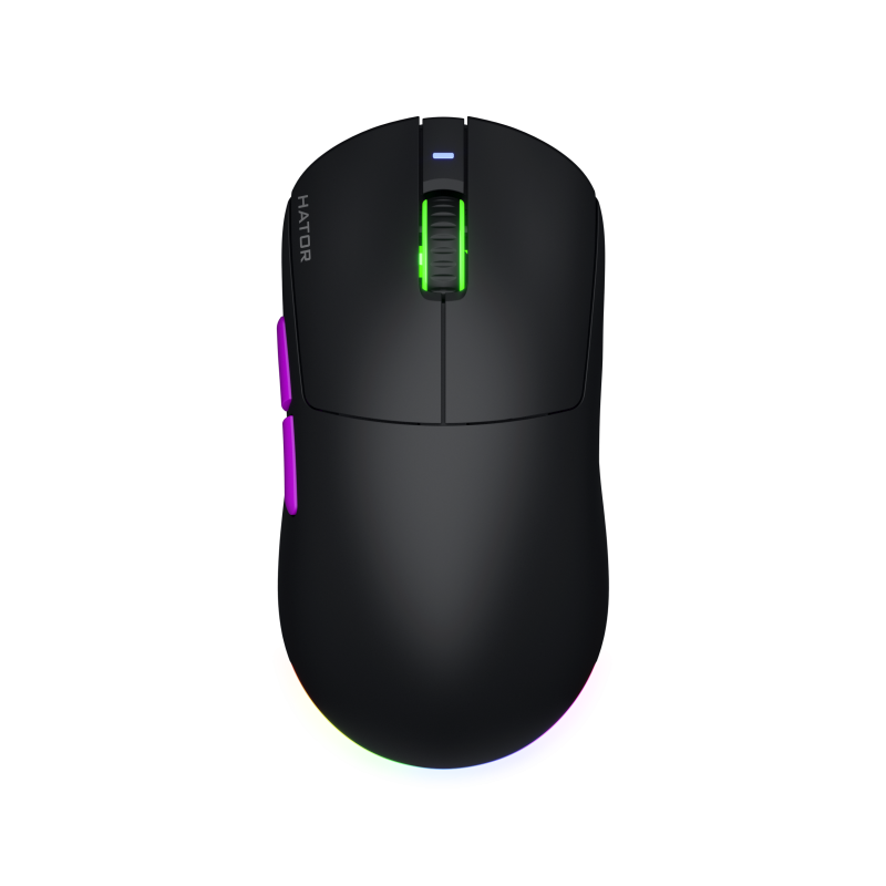 Mouse Gaming HATOR Quasar 3 ULTRA 8K Wireless Negru